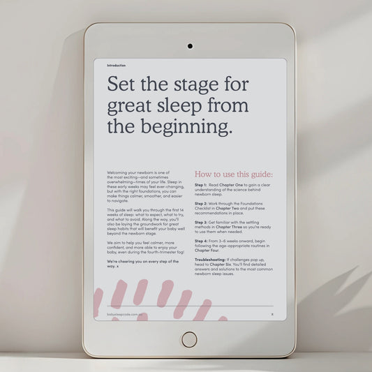 Newborn Sleep Tips Book