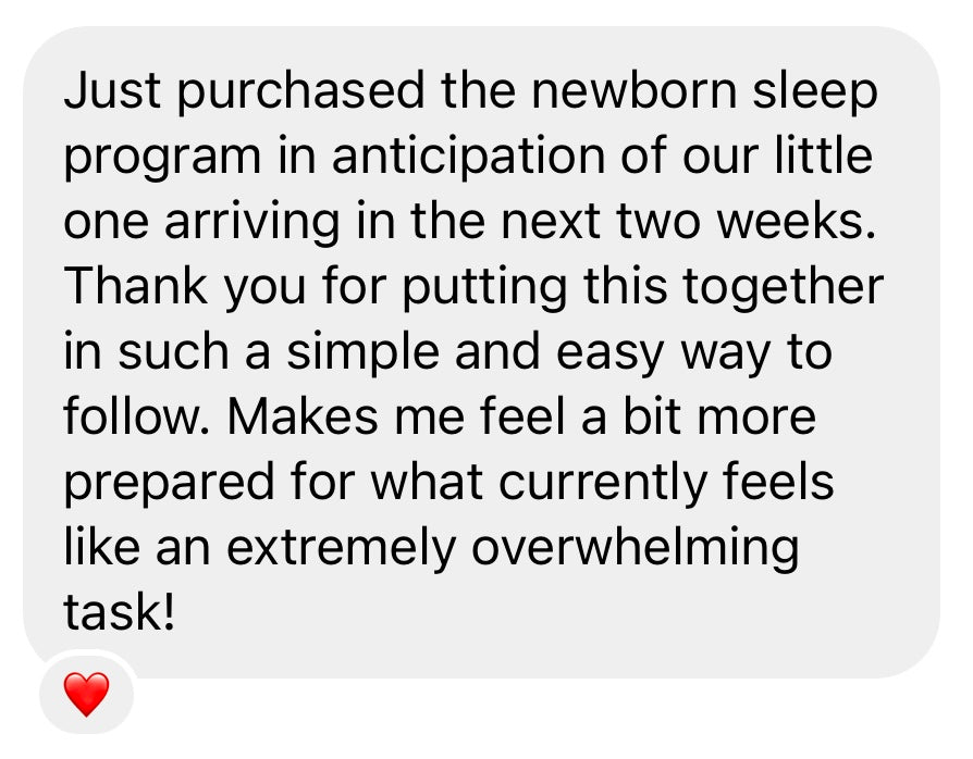 Newborn Sleep Guide (birth to 3 months)