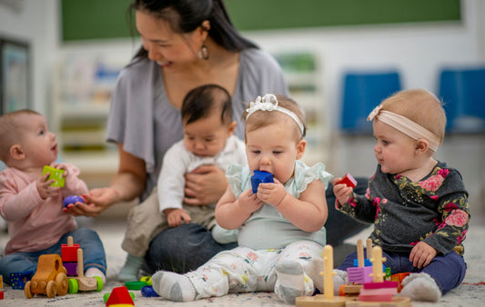 How to help your baby nap well when starting at a new childcare.