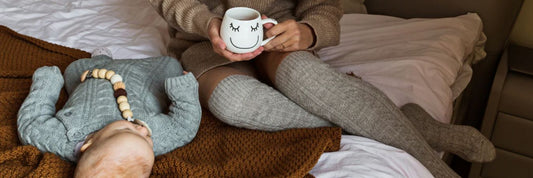 Will drinking coffee while breastfeeding affect my baby's sleep?