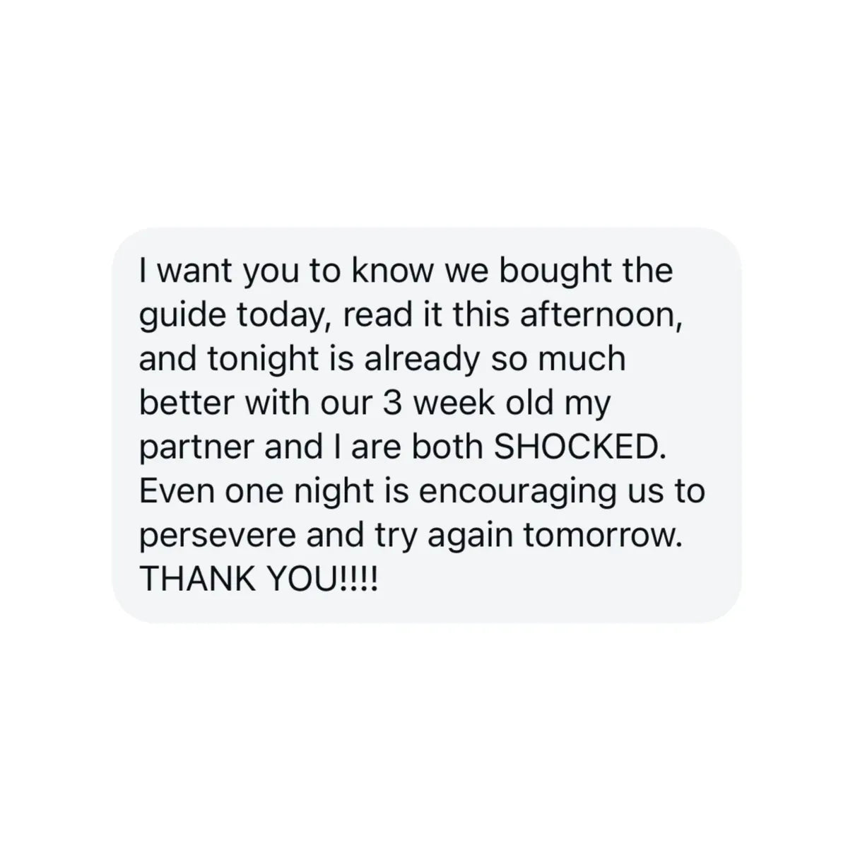 Newborn Sleep Guide (birth to 14 weeks)