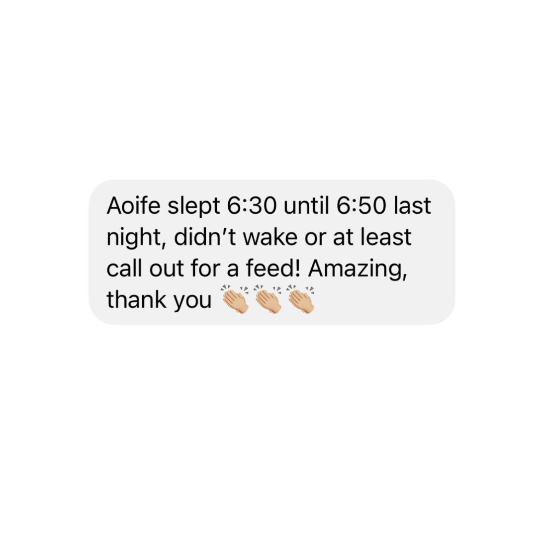 Client sleeping through message