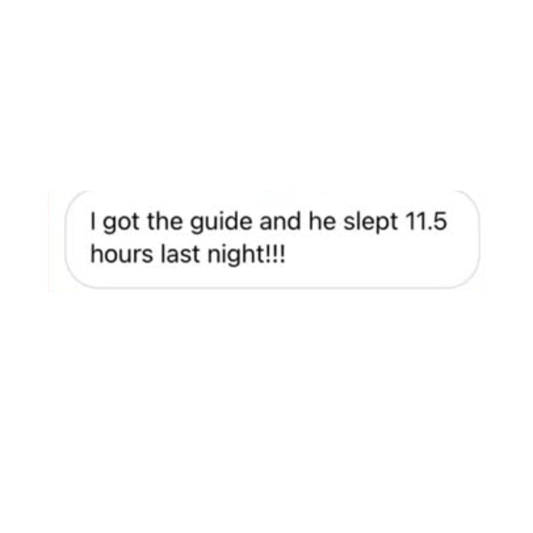 Newborn sleeping guide review