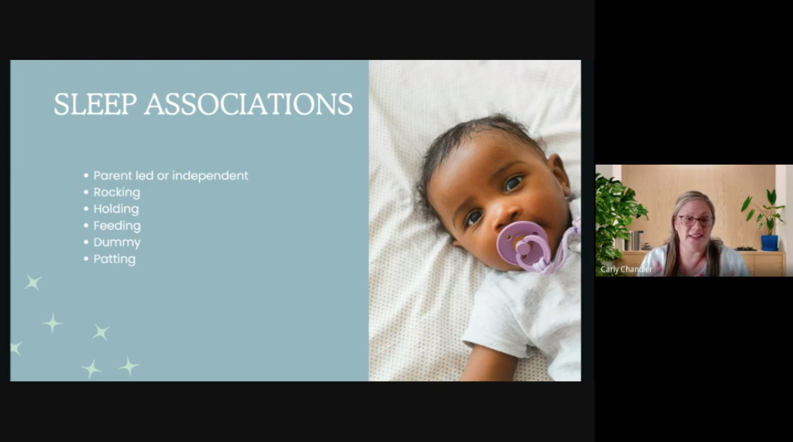 online baby sleep workshop