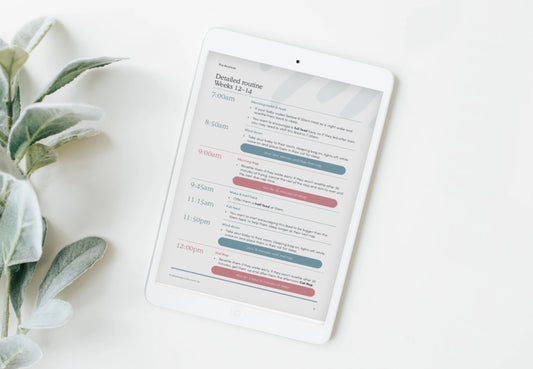 3 - 5 month old routines