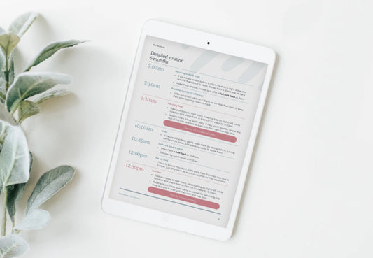 6 - 8 month old routines